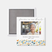 バタフライメモリアル形写しマグネット マグネット (正面/裏面)