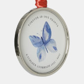 バタフライメモリアル メタルオーナメント (右)