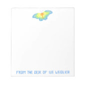 バタフライメモ帳 ノートパッド (正面)