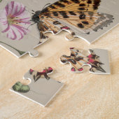 バタフライモス自然収集スケッチ ジグソーパズル (側面)