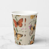 バタフライモス自然収集スケッチ 紙コップ (右)