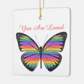 バタフライユアアアアッパエロオーナメント セラミックオーナメント (左)