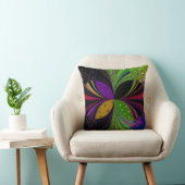 「バタフライユーフォリア」ポリエステル装飾用クッション クッション (椅子)