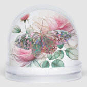 バタフライライジングスノーグローブ (正面)