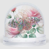 バタフライライジングスノーグローブ (裏面)