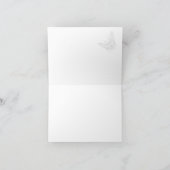 バタフライライスシルバー25周年記念ありがとう サンキューカード (内部)