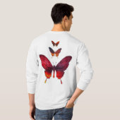 バタフライライズ Tシャツ (裏面フル)