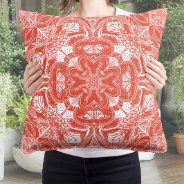 バタフライライフサイクルマンダラ クッション