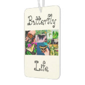 バタフライライフ カーエアーフレッシュナー (左)