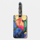 バタフライライフ ラゲッジタグ (裏面縦)