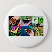 バタフライライフ 缶バッジ (正面)