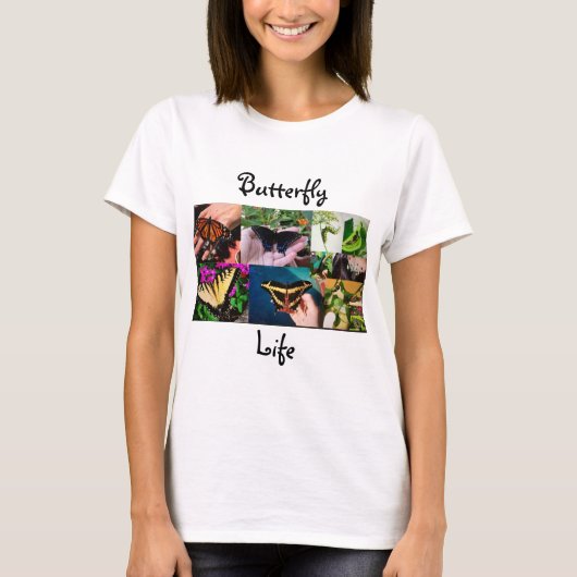バタフライライフ Tシャツ (正面)