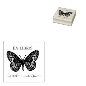 バタフライライブラリー切手 ラバースタンプ (押印)