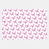 バタフライラッピング紙シート ラッピングペーパーシート (正面)