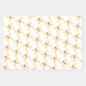 バタフライラッピング紙シート ラッピングペーパーシート (正面3)