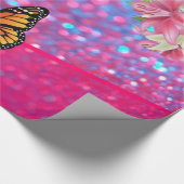 バタフライラッピング紙 ラッピングペーパー (角)