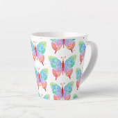 バタフライラテマグ カフェラテマグ (右アングル)