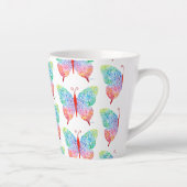 バタフライラテマグ カフェラテマグ (右)