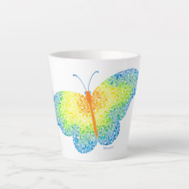 バタフライラテマグ カフェラテマグ