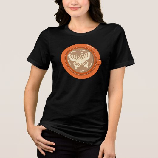 バタフライラテ トライブレンドTシャツ (正面)