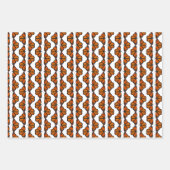 バタフライラブラッピング紙シート ラッピングペーパーシート (正面)