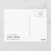 バタフライラブ ポストカード (裏面)