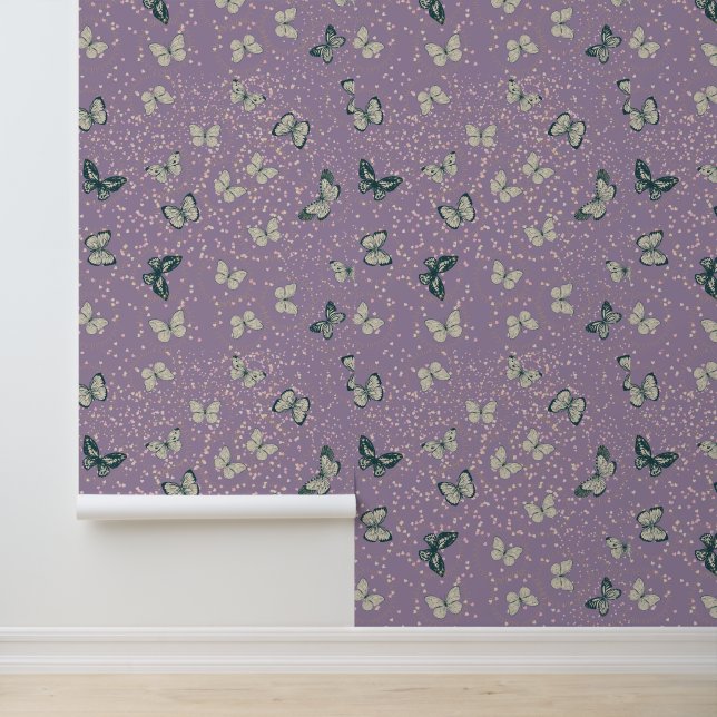 バタフライラブ – ラベンダー 壁紙 (アプリケーション)