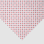 バタフライラブ | 白地に赤い水玉 薄葉紙 (詳細)