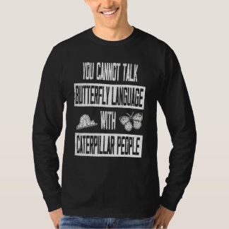 バタフライランゲージ – Caterpillar People I 素晴らし Sa Tシャツ