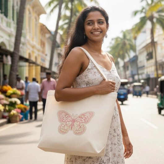 バタフライラージトートバッグ ラージトートバッグ