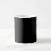 バタフライリボン信仰ホープ愛鎌状細胞アウェア コーヒーマグカップ (中央)