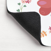 バタフライリースマウスパッド マウスパッド (コーナー)