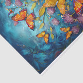 バタフライリーフ、旋回する水翼 薄葉紙 (詳細)