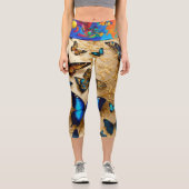 バタフライレギンス カプリレギンス (正面)