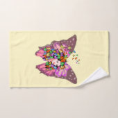 バタフライレディバスタオルセット バスタオルセット (ハンドタオル)