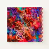 バタフライレース8.5 ノートブック (裏面)