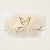 バタフライロゴギフトカード (正面)