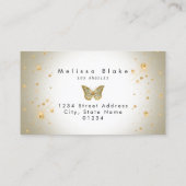 バタフライロゴ名刺 名刺 (裏面)