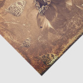 バタフライヴィンテージヒマワリ濃色セピアネガ 薄葉紙 (詳細)