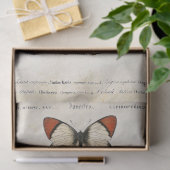 バタフライヴィンテージフランスのカルテアフターデクページ 薄葉紙 (ギフト)