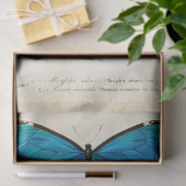 バタフライヴィンテージフランスのカルテアフターデクページ 薄葉紙 (ギフト)