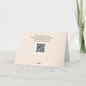 バタフライヴィンテージフローラカードシリーズ4 カード (裏面)