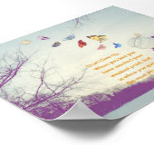 バタフライ与えポスターをアップしない ポスター (角)