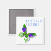 バタフライ何でも可能な磁石 マグネット (正面/裏面)