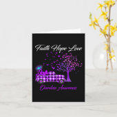 バタフライ信仰希望ラブオーバードーズ認識度1 カード (黄色い花)