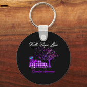 バタフライ信仰希望ラブオーバードーズ認識度1 キーホルダー (正面)