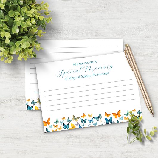 バタフライ共有メモリカードサービス 招待状