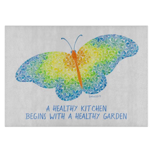 バタフライ切断板 カッティングボード (正面)