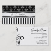 バタフライ効果の芸術の名刺 名刺 (正面/裏面)