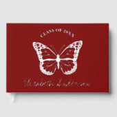 バタフライ卒業 ゲストブック (正面)